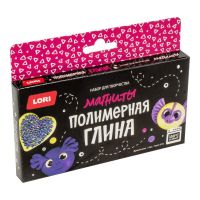 LORI Пз/Пг-015 Набор для творчества LORI Глина полимерная. Магниты "Дракончики"