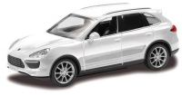 RMZ City 444012-WH Машина металлическая Porsche Cayenne Turbo, без механизмов, цвет белый, 1:43 