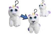 WMC China Representative Office FP015M Единорог белый Feisty pets, 11 см, с карабином