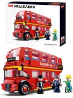 Sluban M38-B0708 Конструктор Sluban: Лондонский двухэтажный автобус