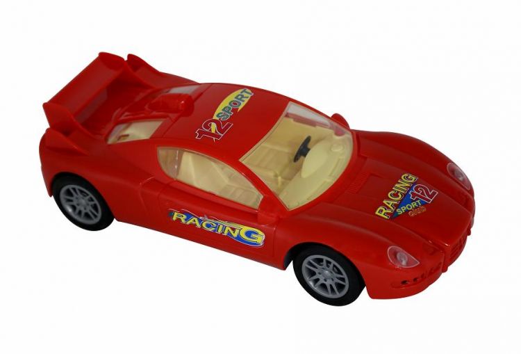 ПОЛЕСЬЕ П-43597-no Автомобиль инерционный RACING 26х11,5х8 см.