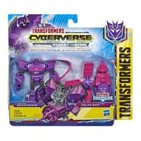 Hasbro E4219 Transformers Cyberverse Spark Armor Tрансформер Schockwave & Solar Shot, 13 см