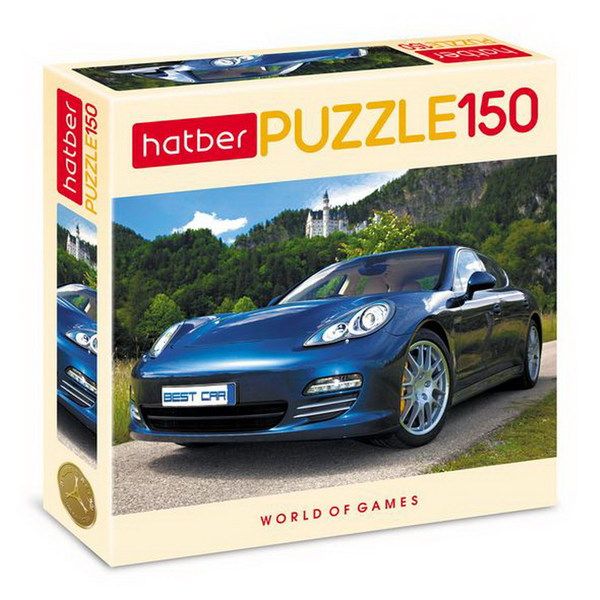 Hatber 150ПЗ4-06221 Пазл Best car, 150 элементов, 22х33 см