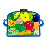 Woodlandtoys 137105 Развивающий набор Woodlandtoys Головоломка Пазл.Кастрюля с овощами 19,7*28,2