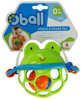 Oball 10063 Развивающая игрушка-мячик Лягушонок