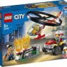 Lego City 60248 Конструктор Лего Город Fire Пожарный спасательный вертолёт, 93 детали