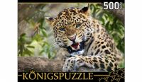 Konigspuzzle ГИК500-8299 Пазл Дальневосточный леопард, 500 элементов