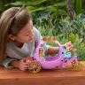 Mattel GYJ16 Энчантималс Игровой набор Королевская карета с Пеолой Пони и питомцем