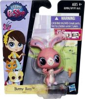 Hasbro B0103 Зверюшка LPS Розовый кролик Bunny Ross (#3800)
