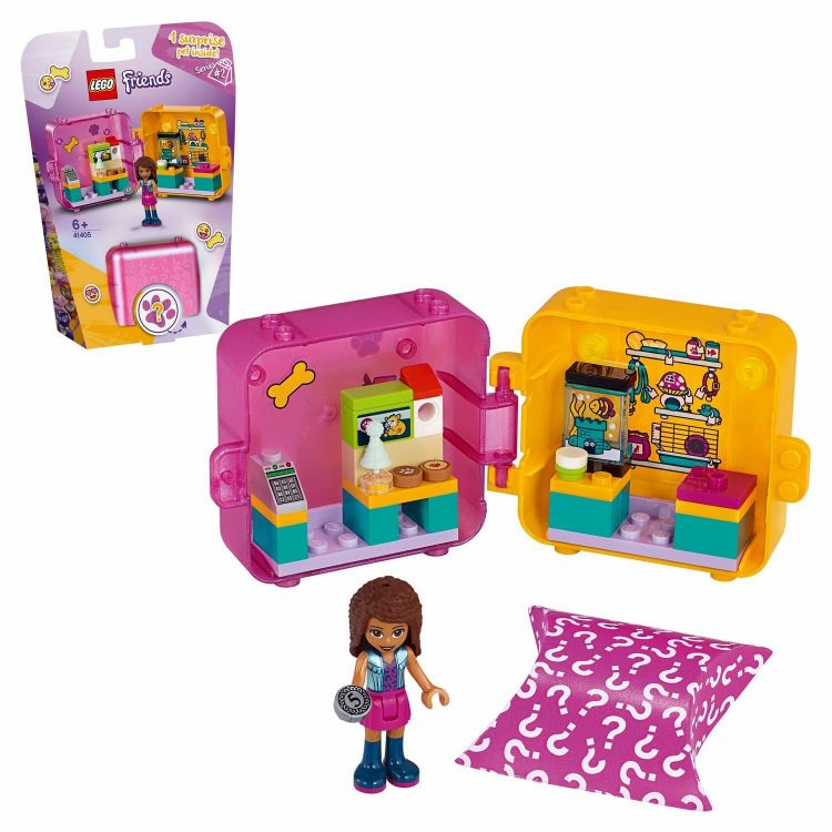 Lego Friends 41405 Конструктор Лего Подружки Игровая шкатулка «Покупки Андреа», 40 деталей