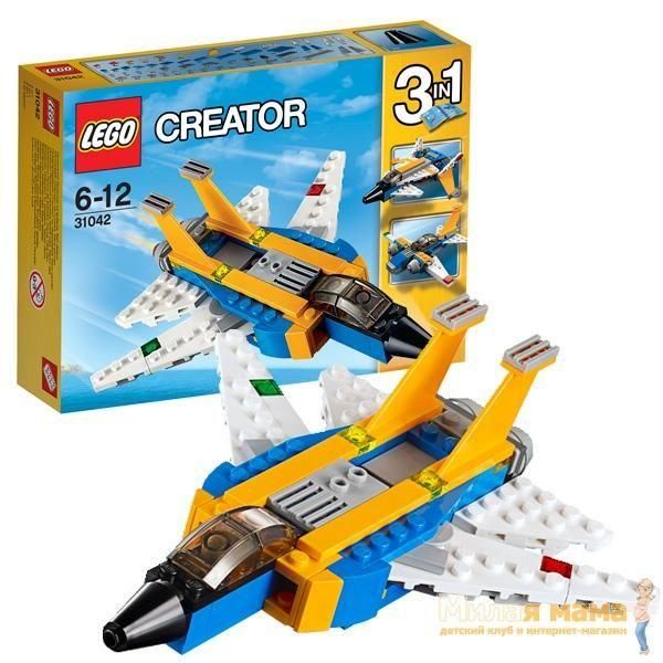 Lego Creator 31042 Лего Криэйтор Реактивный самолет