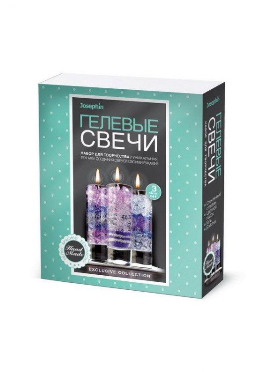 Фантазёр 274032 Свечи гелевые Josephin Набор №3