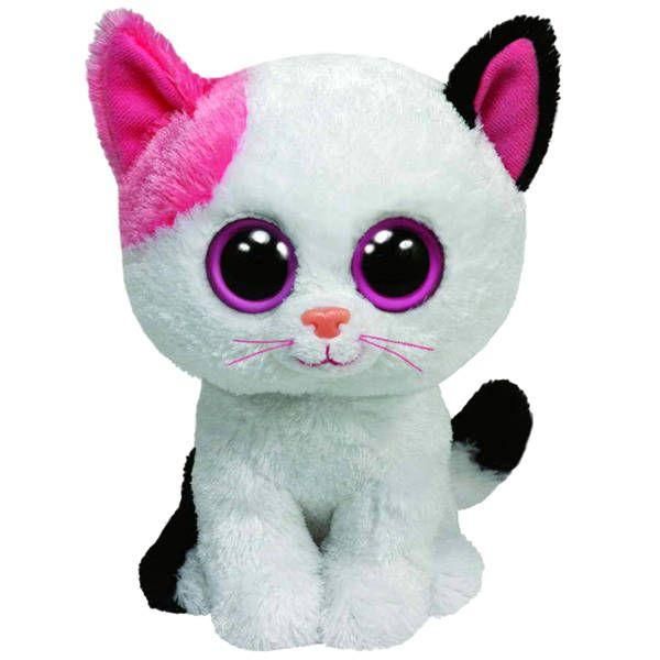 TY 36086 Beanie Boo's Мягкая игрушка Котенок Muffin, 15 см