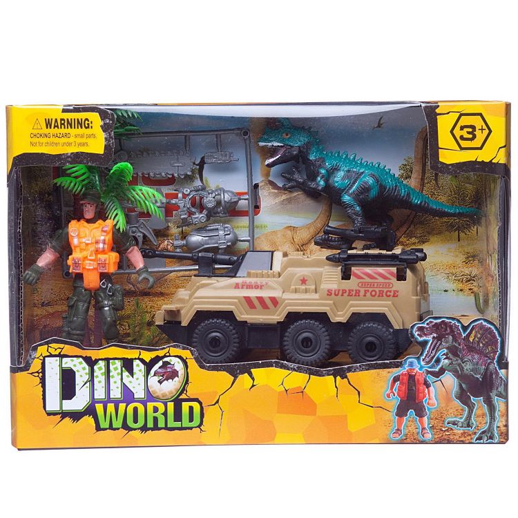 Junfa WA-14254 Игровой набор Junfa "Мир динозавров" (динозавр, боевая машина, фигурка человека, акссесуары) Junfa WA-14254 Игровой набор Junfa "Мир динозавров" (динозавр, боевая машина, фигурка человека, акссесуары)