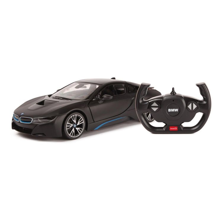 RASTAR 71070MB Машина р/у 1:14 BMW i8 черный матовый RASTAR 71070MB Машина р/у 1:14 BMW i8 черный матовый