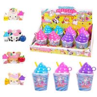 Smooshy Mushy Frozen Delight 174933-1 Игрушка-антистресс Сквиши "Десертный коктейль", 1 серия