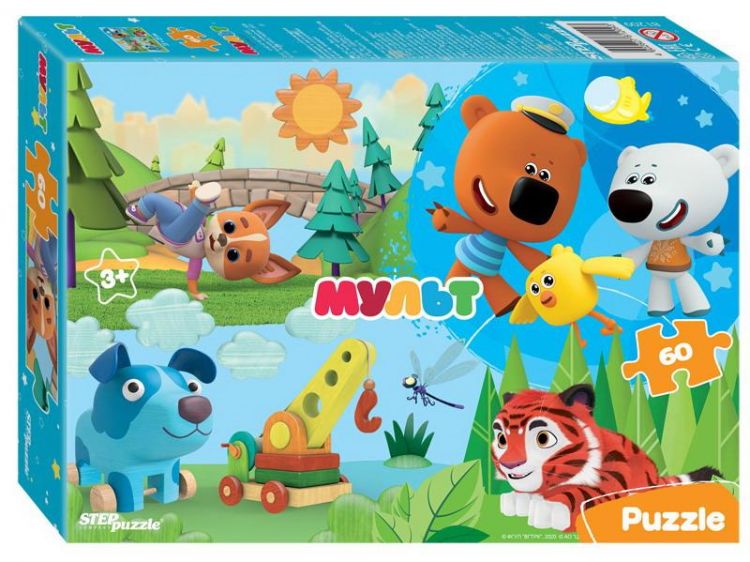 СТЕП ПАЗЛ 81209 Пазл STEP puzzle Ми-ми-мишки и др. Мульт 0+ Медиа 60 элементов