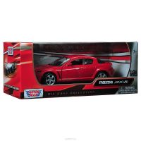 Motormax 73323 Машинка коллекционная Mazda RX-8 масштабе 1:24 красная