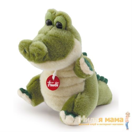 Trudi 51180 Мягкая игрушка Крокодильчик (делюкс), 15 см