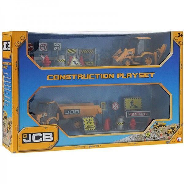 JCB 1416076 Игровой набор «Стройка» с машинками