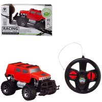 Junfa 6142AG/красная Машинка Junfa р/у 1:24, световые эффекты, 24,5х14,5х14 см, красная