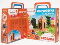 Конструктор "БЕСЕДКА" из настоящих кирпичиков (95 деталей)
