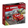 Lego Juniors 10730 Конструктор Лего Джуниорс Устройство для запуска Молнии МакКуина Тачки, 47 деталей