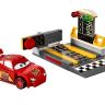 Lego Juniors 10730 Конструктор Лего Джуниорс Устройство для запуска Молнии МакКуина Тачки, 47 деталей