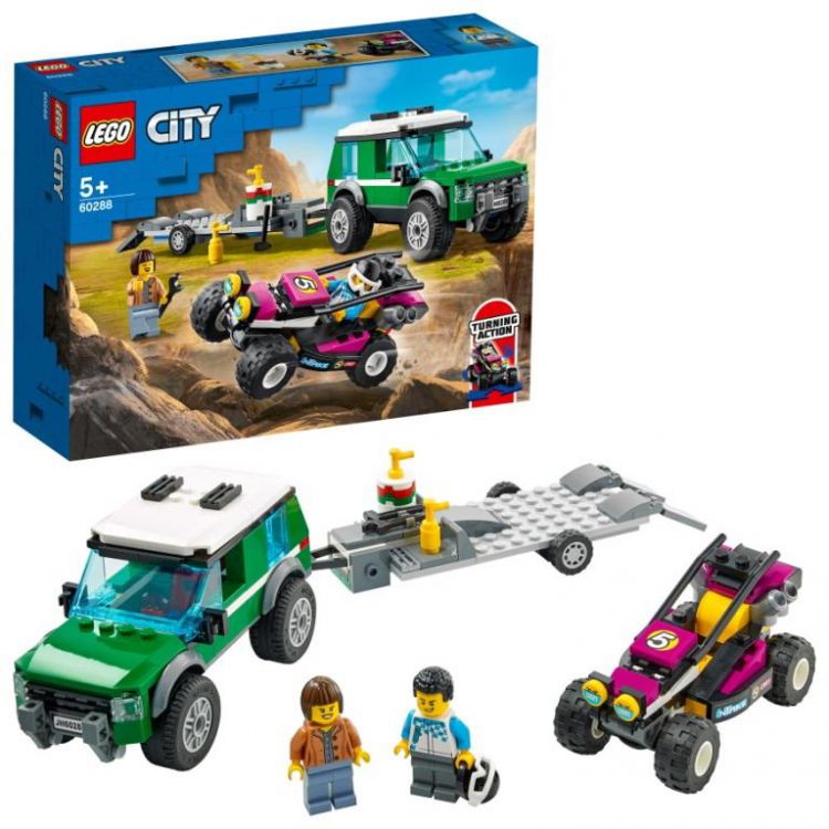 LEGO (Лего) 60288-L Конструктор LEGO CITY Great Vehicles Транспортировка карта