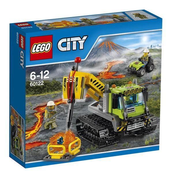 Конструктор LEGO CITY Вездеход исследователей вулканов