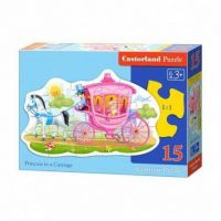 Castorland В-015122 Пазл Castorland 15 деталей Принцесса в карете