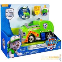 Paw Patrol 16637 Щенячий патруль Большой автомобиль спасателя со звуком и светом, Рокки