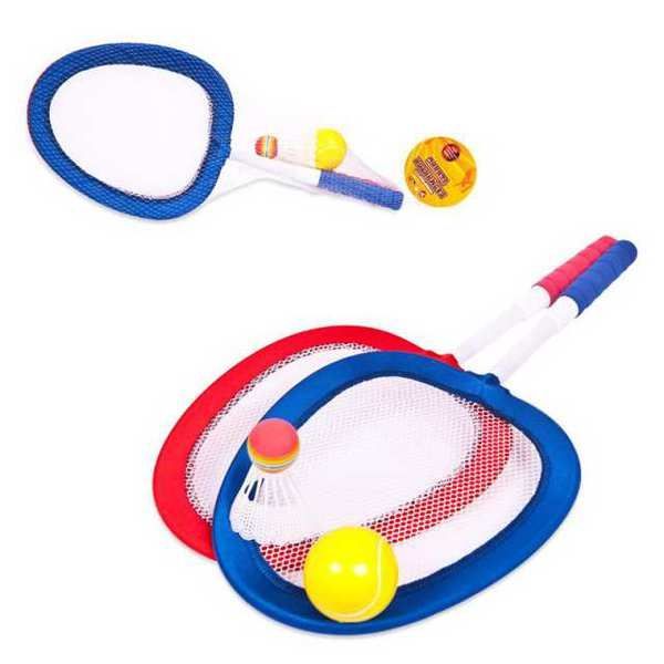 ABtoys (АБтойс) S-00177 Бадминтон и теннис, 2 в 1, 4 предмета, в сетке ABtoys (АБтойс) S-00177 Бадминтон и теннис, 2 в 1, 4 предмета, в сетке