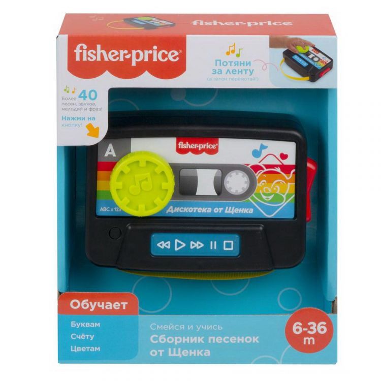 Mattel GXX33 Музыкальная игрушка Mattel Fisher-Price Смейся и учись Кассета Mattel GXX33 Музыкальная игрушка Mattel Fisher-Price Смейся и учись Кассета