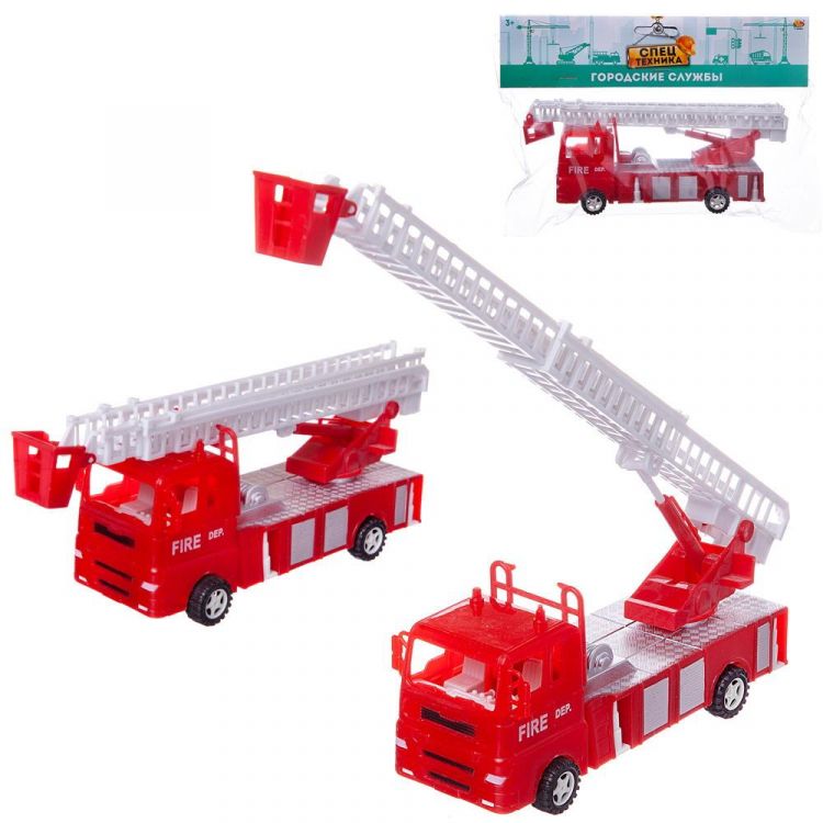 ABtoys (АБтойс) C-00467 Машинка инерционная Abtoys Спецтехника Пожарная, 3 вида ABtoys (АБтойс) C-00467 Машинка инерционная Abtoys Спецтехника Пожарная, 3 вида