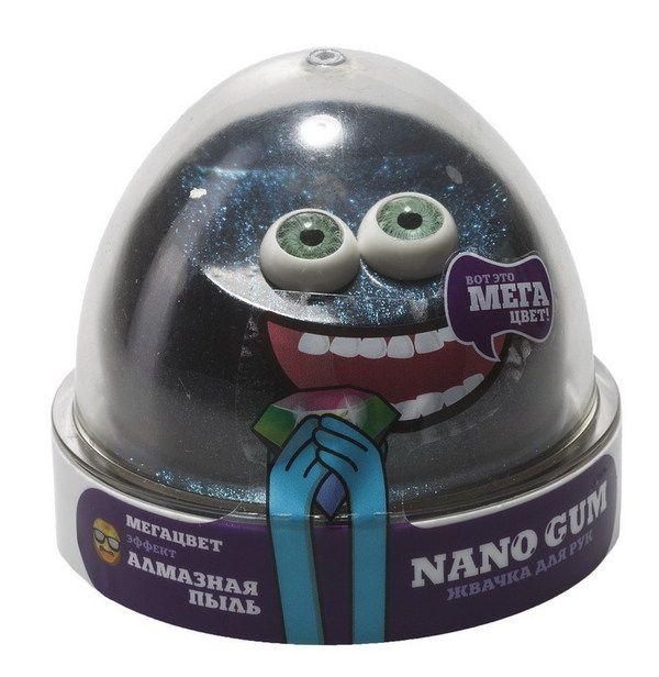 Фабрика игрушек NGCAP50 Жвачка для рук "Nano gum"  эффект алмазной пыли", 50 гр.