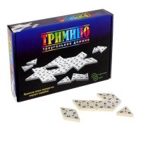 Игра "Тримино" треугольное домино