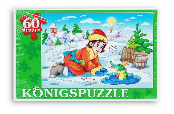 Konigspuzzle ПК60-5791 Пазл По щучьему велению, 60 элементов