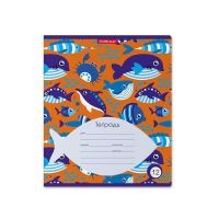 ErichKrause 48809 Тетрадь в линейку, Ocean Animals, 12 листов