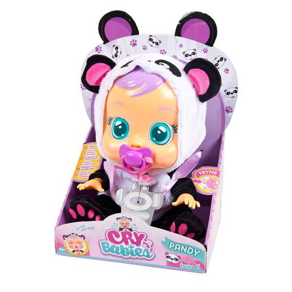 IMC Toys 98213 Пупс Crybabies S3 - Плачущий младенец, Панда Pandy