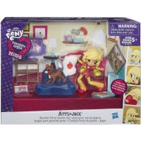 Hasbro B6040 Equestria Girls Minis Мини-кукла ЭплДжек Игры для пижамной вечеринки