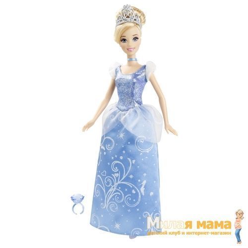 Mattel X2843 Кукла Золушка в сверкающем платье