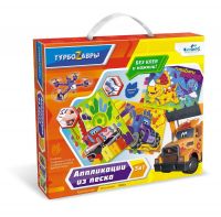 ORIGAMI 06268 Набор для творчества ORIGAMI Турбозавры Аппликации из песка 3 в 1