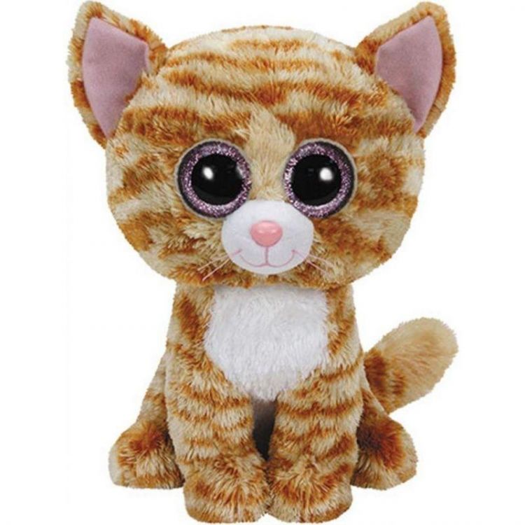 TY 36129 Beanie Boo's Мягкая игрушка Котенок Tabitha, 15 см