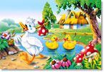 Castorland C60-06175 Пазл Гадкий утенок, 60 деталей