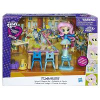 Hasbro B7794 MLP EG Minis Мини-кукла Флуттершай Школьное кафе