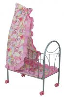 Melobo 8894 Кроватка с балдахином Buggy Boom Loona для кукол, 47*27*76 см 