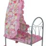 Melobo 8894 Кроватка с балдахином Buggy Boom Loona для кукол, 47*27*76 см 
