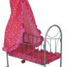 Melobo 8894 Кроватка с балдахином Buggy Boom Loona для кукол, 47*27*76 см 
