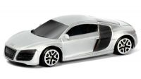 RMZ City 344996S-SIL Машина металлическая Audi R8 V10, 1:64, цвет серебристый
